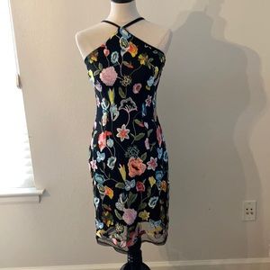 Venus Sleeveless Embroidered summer dress (XS)
